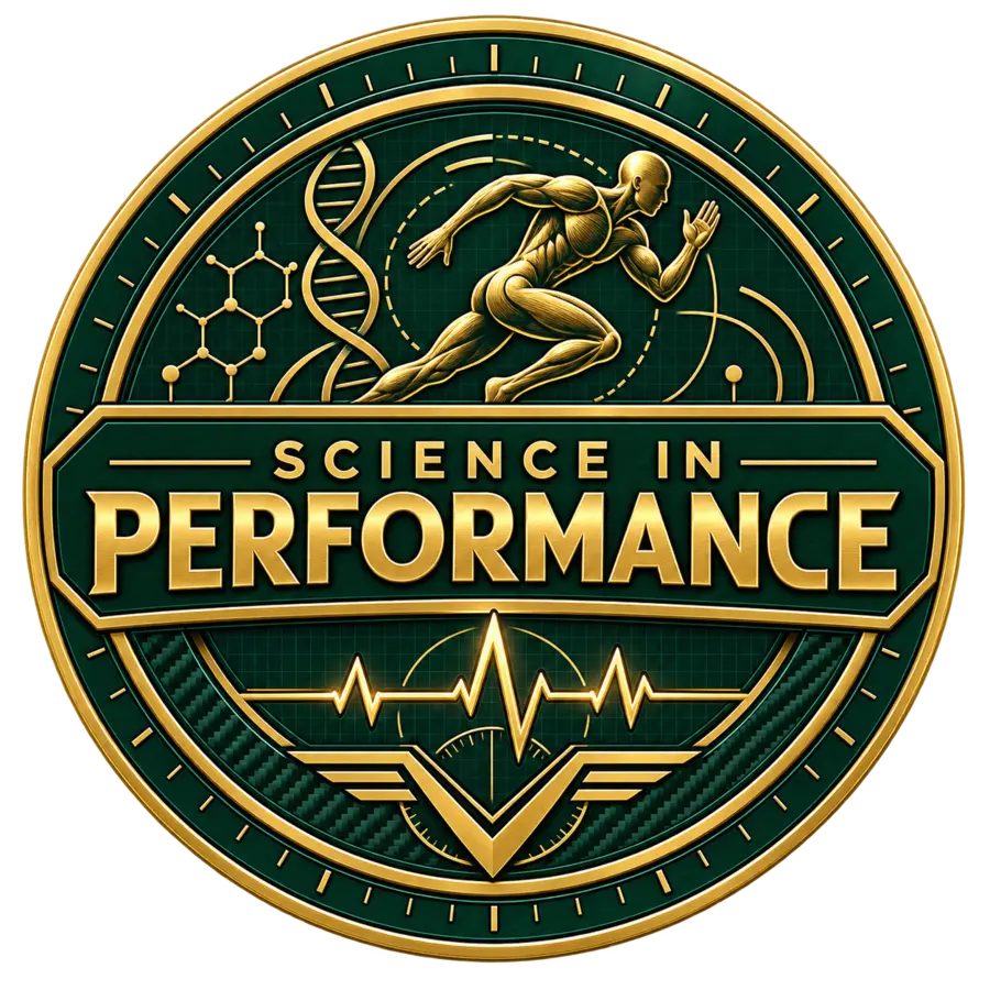 Science In Performance science and athletic performance emblem